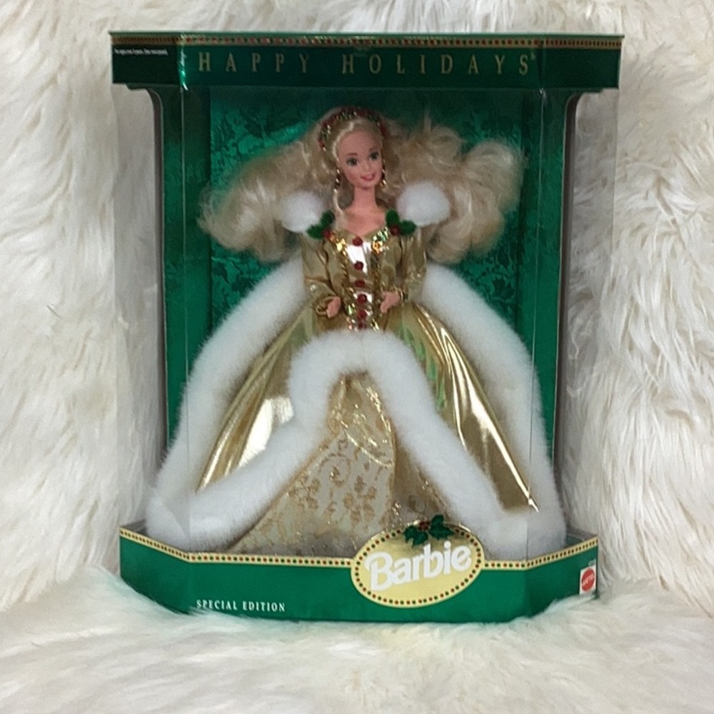 Vtg. Happy Holidays Barbie 1994